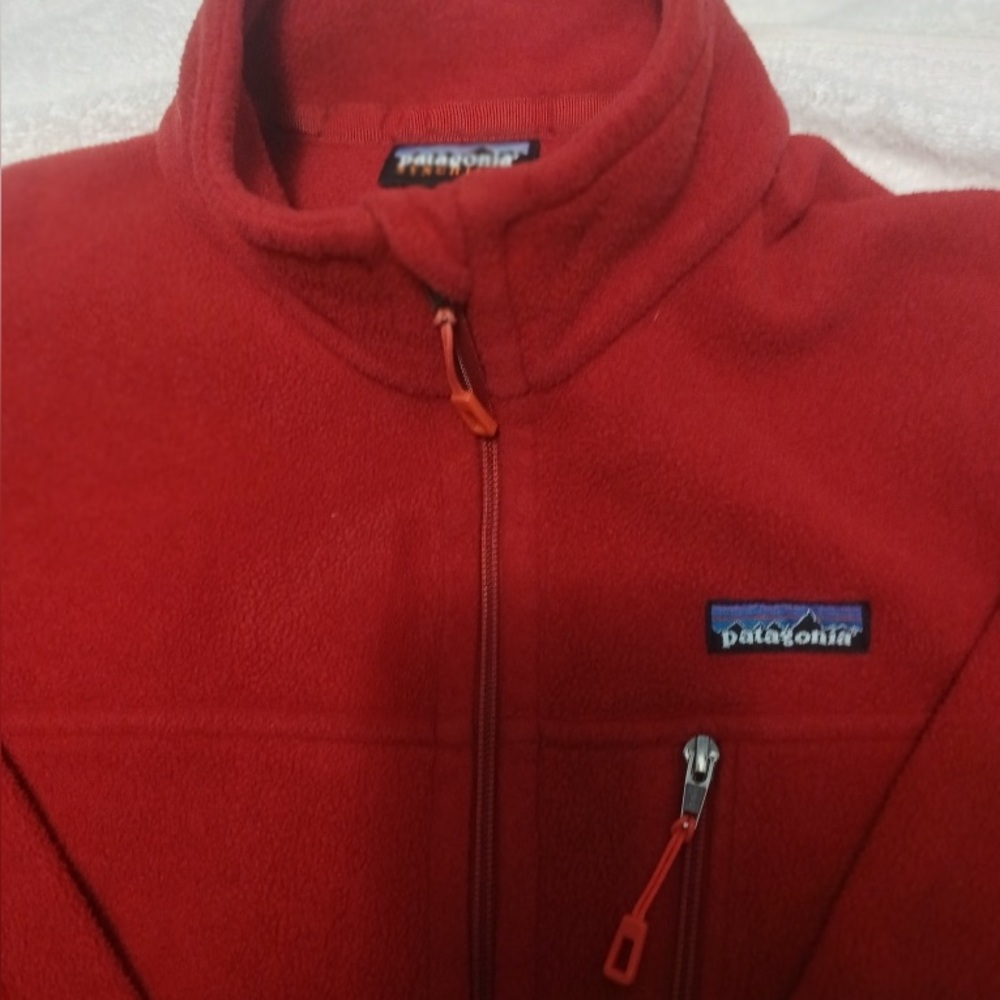 Vintage Patagonia Synchilla Full-Zip Fleece - Men’s Medium - Red